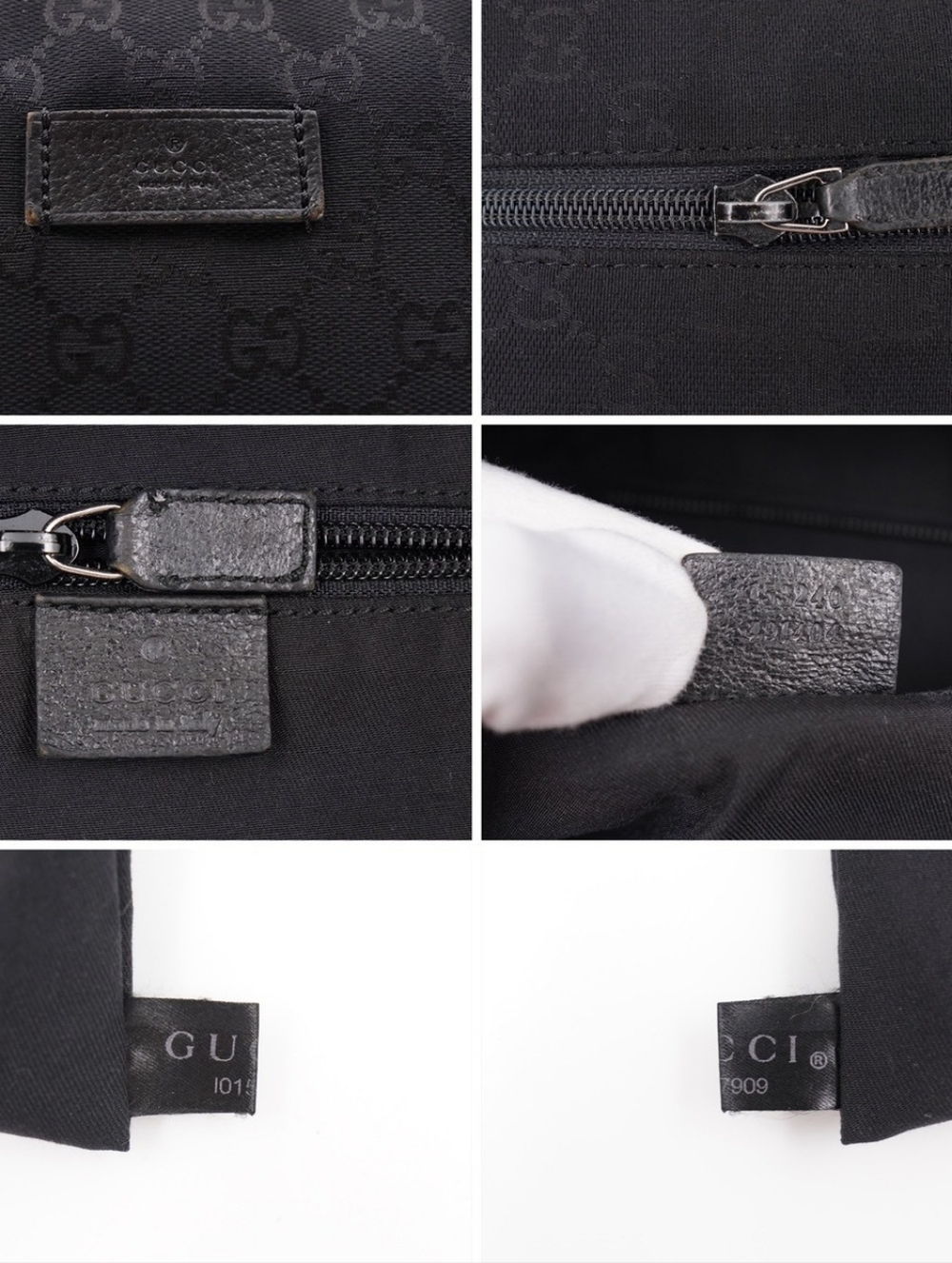 CG35 💗 Gucci GG Canvas Web duffel Bag - Picture 9 of 12